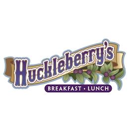 HUCKLEBERRY'S BREAKFAST · LUNCH trademark