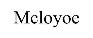 MCLOYOE trademark