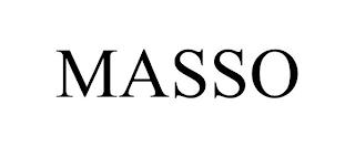 MASSO trademark