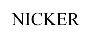 NICKER trademark