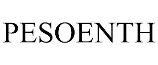 PESOENTH trademark