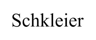 SCHKLEIER trademark