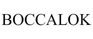 BOCCALOK trademark