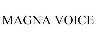 MAGNA VOICE trademark