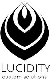 LUCIDITY CUSTOM SOLUTIONS trademark