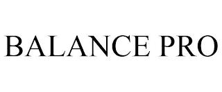 BALANCE PRO trademark