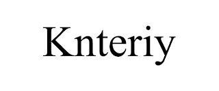 KNTERIY trademark