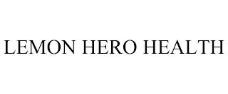 LEMON HERO HEALTH trademark