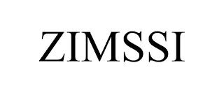 ZIMSSI trademark