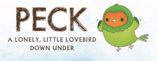 PECK A LONELY, LITTLE LOVEBIRD DOWN UNDER trademark