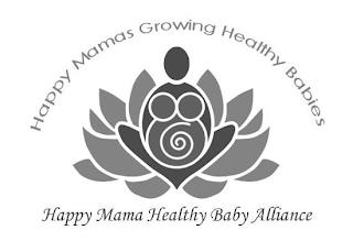 HAPPY MAMA HEALTHY BABY ALLIANCE HAPPY MAMAS GROWING HEALTHY BABIES trademark