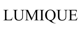 LUMIQUE trademark