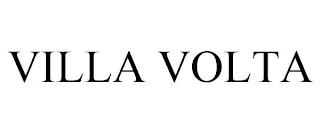 VILLA VOLTA trademark