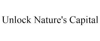 UNLOCK NATURE'S CAPITAL trademark