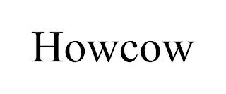 HOWCOW trademark