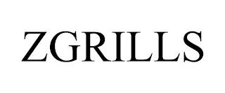 ZGRILLS trademark