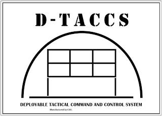 D-TACCS DEPLOYABLE TACTICAL COMMAND AND CONTROL SYSTEM MANUFACTURED BY C3EL trademark