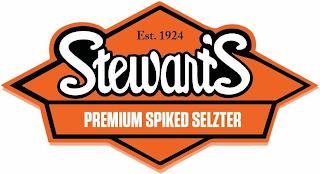 EST. 1924 STEWART'S PREMIUM SPIKED SELTZER trademark