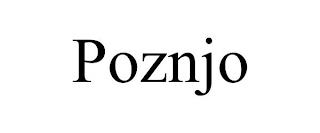 POZNJO trademark