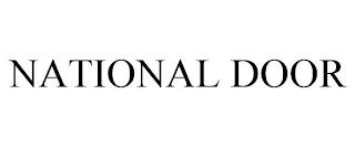 NATIONAL DOOR trademark