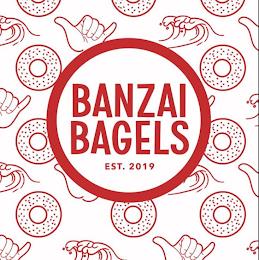 BANZAI BAGELS EST 2019 trademark