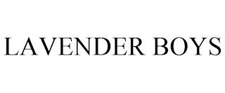 LAVENDER BOYS trademark