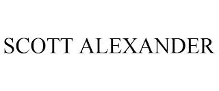 SCOTT ALEXANDER trademark