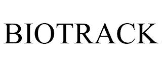 BIOTRACK trademark