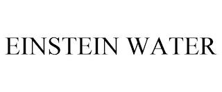 EINSTEIN WATER trademark