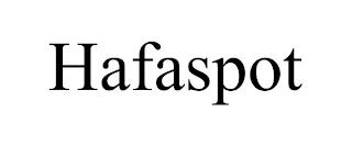 HAFASPOT trademark