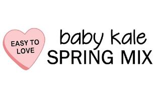 EASY TO LOVE BABY KALE SPRING MIX trademark