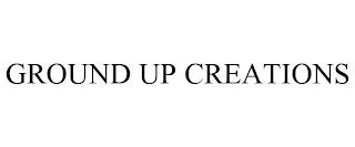 GROUND UP CREATIONS trademark