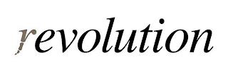 REVOLUTION trademark