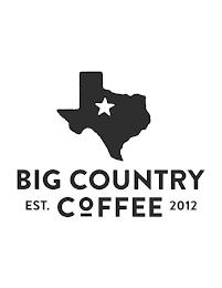 BIG COUNTRY EST. COFFEE 2012 trademark