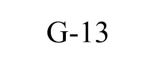 G-13 trademark