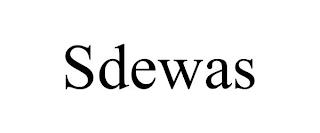 SDEWAS trademark