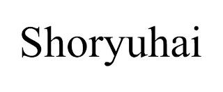 SHORYUHAI trademark