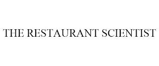 THE RESTAURANT SCIENTIST trademark