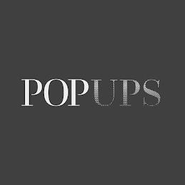 POPUPS trademark