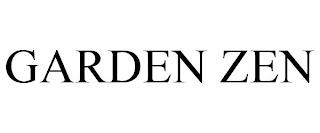 GARDEN ZEN trademark