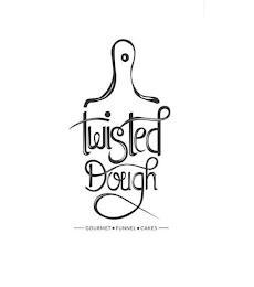 TWISTED DOUGH GOURMET · FUNNEL · CAKES trademark