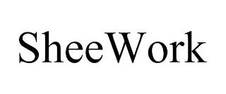 SHEEWORK trademark