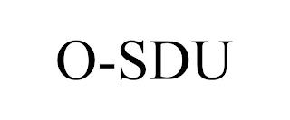 O-SDU trademark