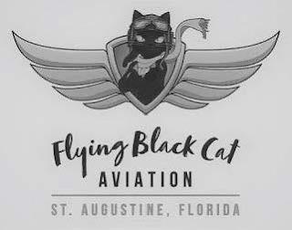 FLYING BLACK CAT AVIATION ST. AUGUSTINE, FLORIDA trademark