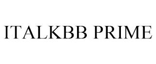 ITALKBB PRIME trademark