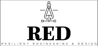 RED RESILIENT ENGINEERING & DESIGN trademark