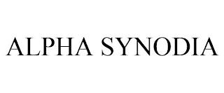 ALPHA SYNODIA trademark