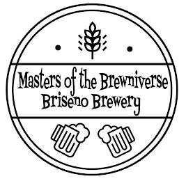 MASTERS OF THE BREWNIVERSE BRISENO BREWERY trademark