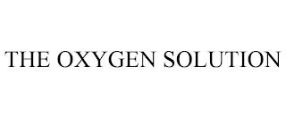 THE OXYGEN SOLUTION trademark