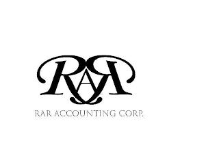 RAR RAR ACCOUNTING CORP. trademark